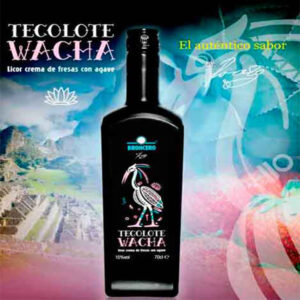 Crema de fresas "TECOLOTE WACHA" con AGAVE